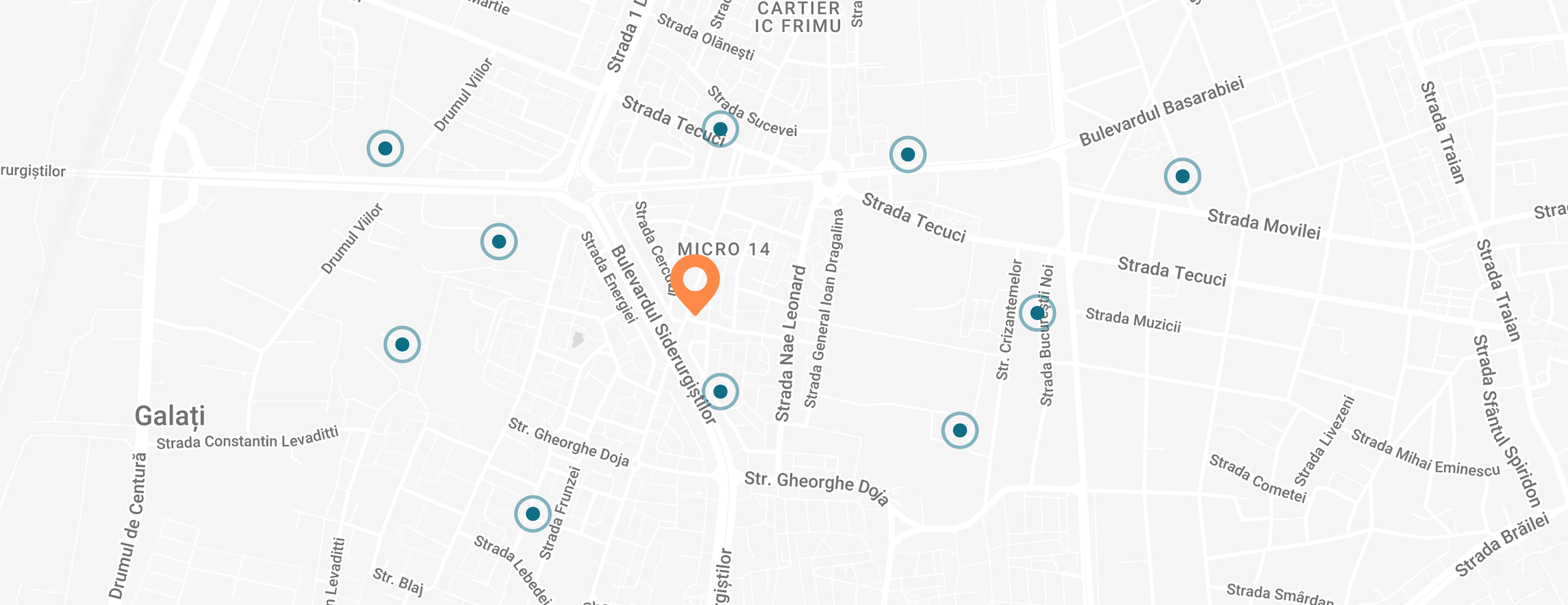 Restaurant map